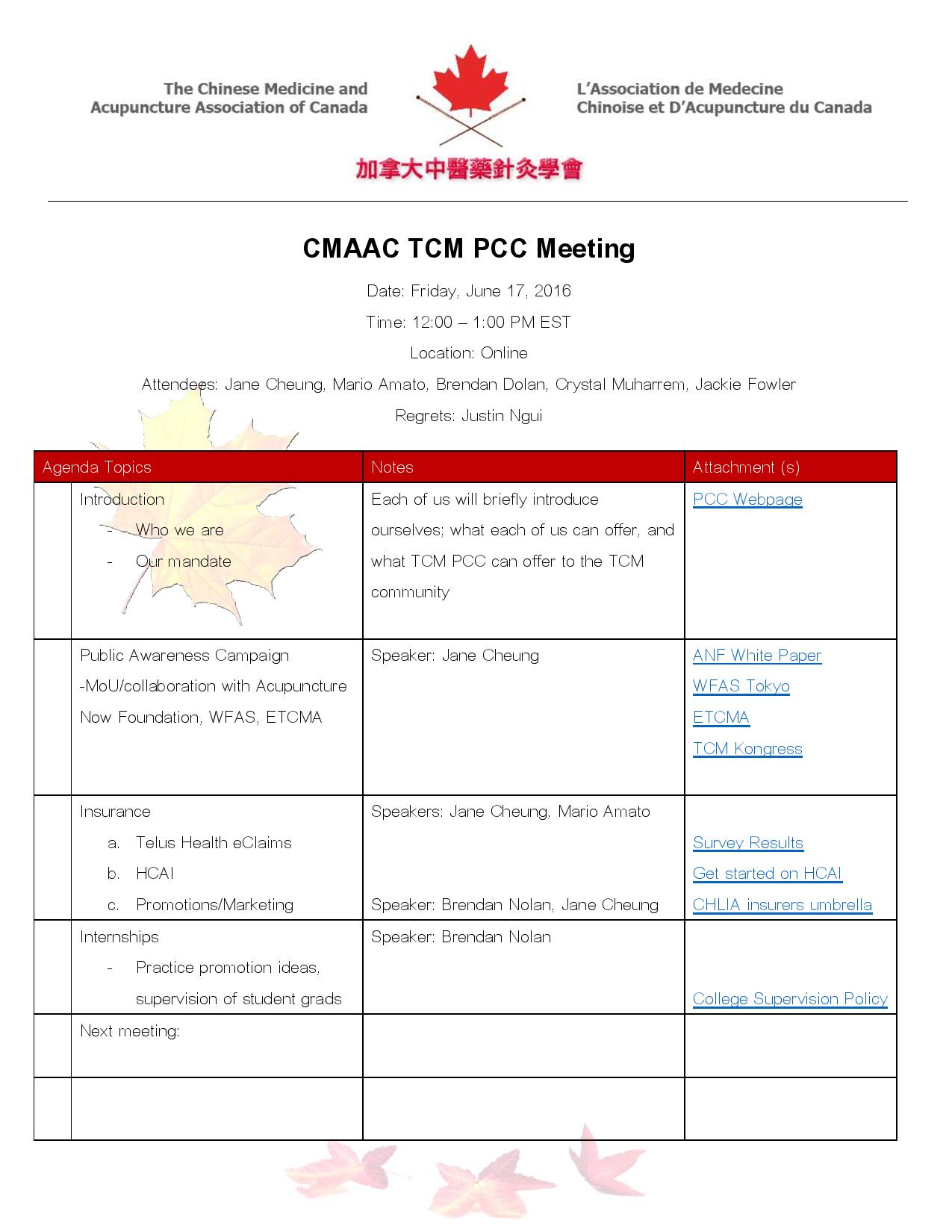 TCM PCC agenda 2016-06-17